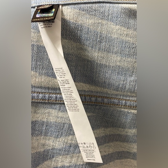 Roberto Cavalli jean jacket - Picture 8 of 8